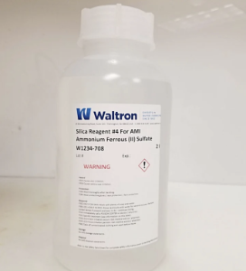 Waltron - W1234-708 | FAS Reagent #4 for Swan AMI Silica or Silitrace analyzer, 2 Liter