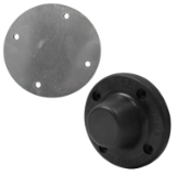 Industrial Magnetics - D3X1BLP | Door Holder Fixture Magnet