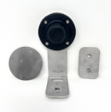 Industrial Magnetics - D3X1BKT | Door Holder Fixture Magnet