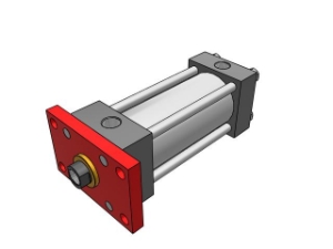 Milwaukee Cylinder H01531-31-51-7x1" - Heavy Duty NFPA Hydraulic Tie Rod Cylinder