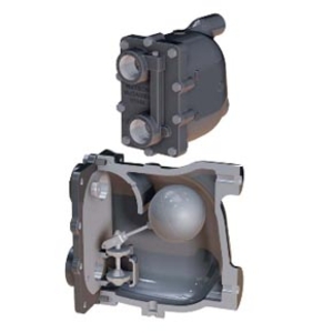 Watson McDaniel FTE-200-17-N Float & Thermostatic Steam Trap- FTE Series, 200 PSI, 2.0" NPT