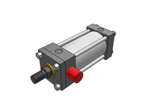 Milwaukee Cylinder H01541-71-24S-7x2 - Heavy Duty NFPA Hydraulic Tie Rod Cylinder