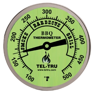 Tel-Tru - 351U04FBAKLAAAA | 3in Dial ThermometerBack Connected