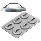 Industrial Magnetics - MX0560RZIP6 | Round Cup Magnet Zip Tie Loop