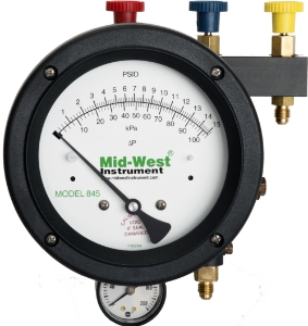 Mid-West Instrument - 845-3 | Model 845-3 Backflow Test Kit