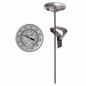 Tel-Tru - 2310BE65AFFADAA | 2in Dial ThermometerBack Connected