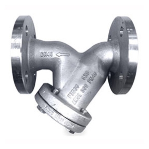 Spirax Saarco 1607294 1" x 1", ANSI Class 150 Flanged x ANSI Class 150 Flanged, 232 PSIG, 1/32" Perforated Screen, Austenitic Stainless Steel, Y-Strainer with 1/2" NPT Blowdown Valve