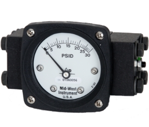 Mid-West Instrument Model 140 Differential Pressure Gauge