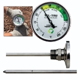 Tel-Tru - 311C2050AKKDHAA | 2in Dial ThermometerBack Connected