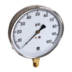 Ametek/US Gauge 160803ANL - 4.5" 5105 Series Mechanical Contractor Gauge
