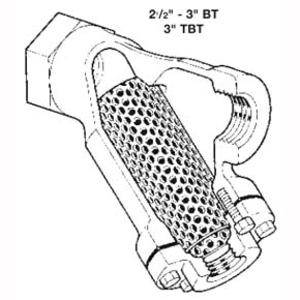 SPIRAX SARCO 51997 - Y-Strainer, 250 PSIG Saturated Steam, 20 Mesh