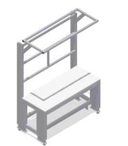 Item America C0101-341NXC18X - Heavy-Duty Work Bench 4 E HD with Upright