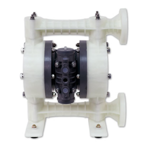 Yamada NDP-20BPC-PP-FLG Polypropylene (PPG) AOD Pump - 3/4" Flanged - Neoprene, Neoprene/Neoprene Internals