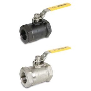Sharpe SV50F767012 Stainless Steel, 6000# Seal Weld Ball Valve - 1-1/4" NPT Threaded, Delrin Seat
