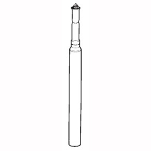 Spirax Sarco 65910 0.62" x 8", 120 to 180 Deg F, Copper, 8' Brass Capillary Tubing, Temperature Regulator Thermostat Bulb