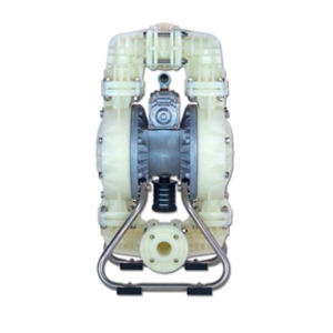 Yamada DP-40BPT-HD Polypropylene (PPG) AOD Pump - 1-1/2" Flanged - PTFE, PTFE/PTFE Internals