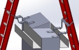 Industrial Magnetics - LDREXT01 | Smart Ladder Rest Extension Kit