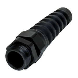Canfield Connector CANTOP-F012 - Cord grip, Black nylon flex, PG7, Cable range 0.118-0.256"