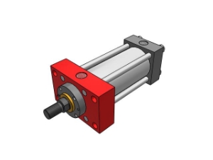Milwaukee Cylinder H01532-35-23-7x7" - Heavy Duty NFPA Hydraulic Tie Rod Cylinder