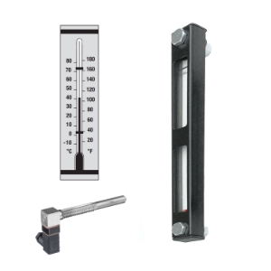 Stauff 1910003513 (SNA-254-B-N-T-12-O-60) - LEVEL GAUGE WITH TEMPERATURE SWITCH,
