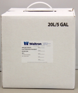 Waltron - N1234-544 | Sodium Low Calibration Standard, 100ppb, 5 Gal/20L Cube