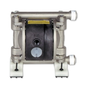 Yamada NDP-5FST 316 Stainless Steel AOD Pump - 1/4" Female NPT - PTFE, PTFE/PTFE Internals