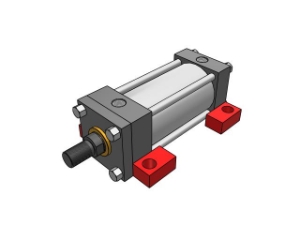 Milwaukee Cylinder H01541-42-24S-7x10 - Heavy Duty NFPA Hydraulic Tie Rod Cylinder