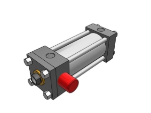 Milwaukee Cylinder H01530-71-53-7x8" - Heavy Duty NFPA Hydraulic Tie Rod Cylinder