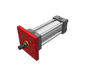 Milwaukee Cylinder H01520-21-22S-7x5 - Heavy Duty NFPA Hydraulic Tie Rod Cylinder