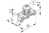 Item America - 2607 | Standard-Fastening Set