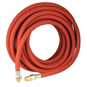 HW025BRRED - Premium Wrapped Heavy duty double lined washdown hose assemblies